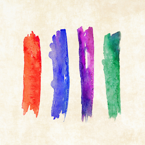 In Colour Cover Art Blurred Background