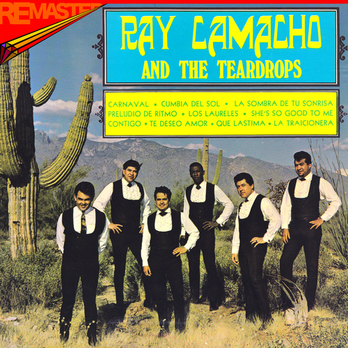 Ray Camacho And The Teardrops (Remastered) Cover Art Blurred Background