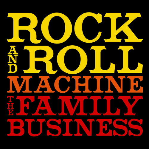 Rock and Roll Machine Cover Art Blurred Background