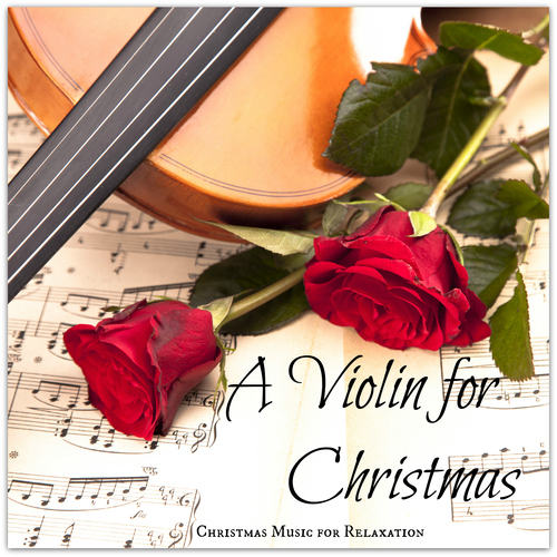 A Violin for Christmas Cover Art Blurred Background