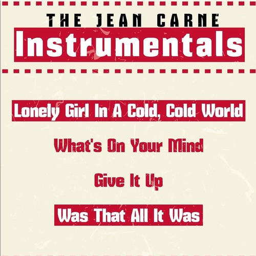 The Jeane Carne Instrumentals Cover Art Blurred Background