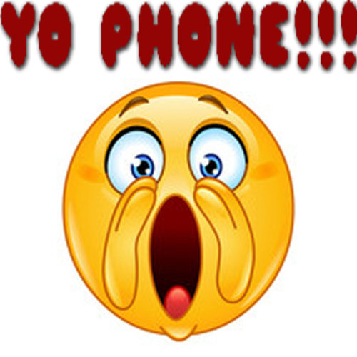 Yo Phone Is Ringing Crazy Cover Art Blurred Background