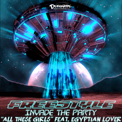 Invade The Party Cover Art Blurred Background