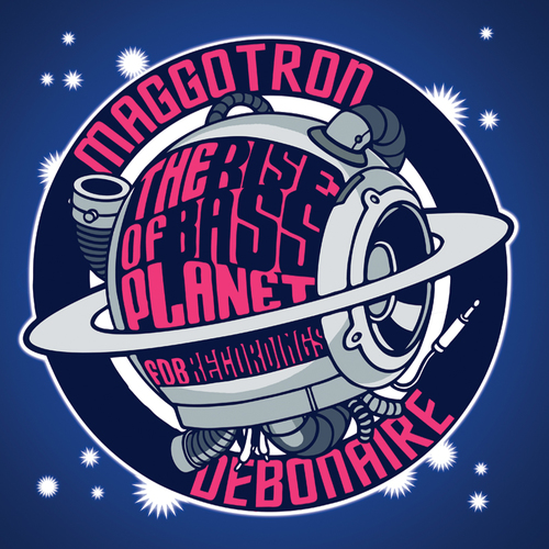 Rise Of Bass Planet Cover Art Blurred Background