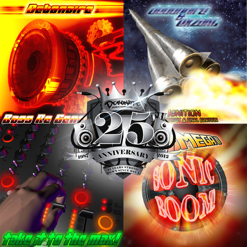 25 Years Strong Cover Art Blurred Background