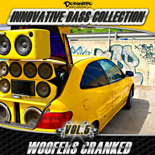 Woofers Cranked, Vol. 5 Cover Art Blurred Background