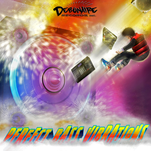 Perfect Bass Vibrations Cover Art Blurred Background