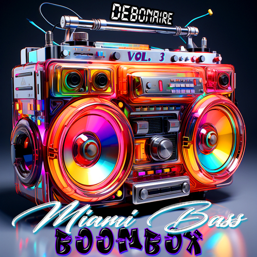 Miami Bass Boombox, Vol. 3 Cover Art Blurred Background