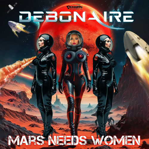 Mars Needs Women Cover Art Blurred Background