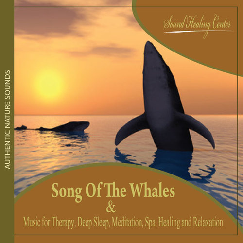 Song of the Whales: Authentic Nature Sounds (Music for Therapy, Deep Sleep, Meditation, Spa, Healing & Relaxation) Cover Art Blurred Background
