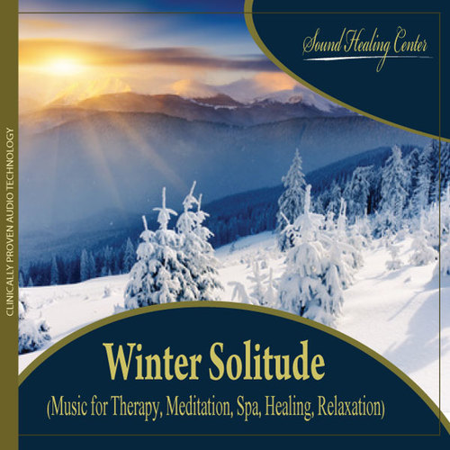 Winter Solitude (Music for Therapy, Meditation, Spa, Healing, Relaxation) Cover Art Blurred Background