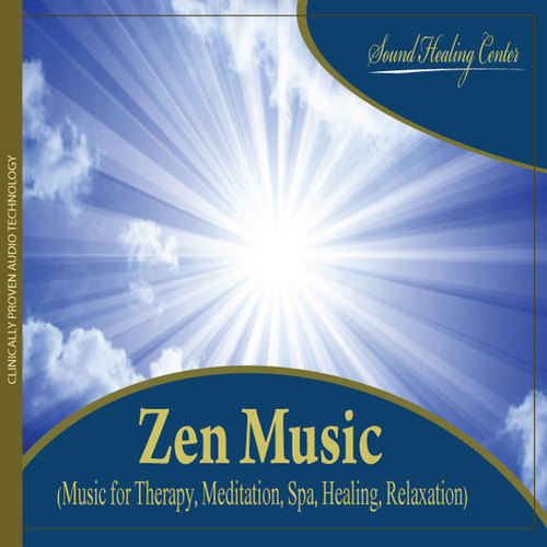 Zen Music (Music for Therapy, Meditation, Spa, Healing, Relaxation) Cover Art Blurred Background