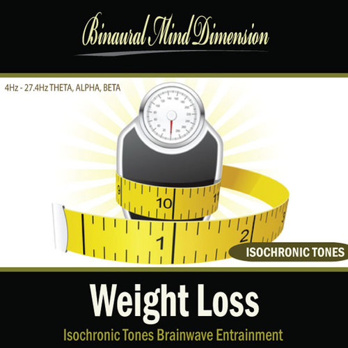 Weight Loss: Isochronic Tones Brainwave Entrainment Cover Art Blurred Background