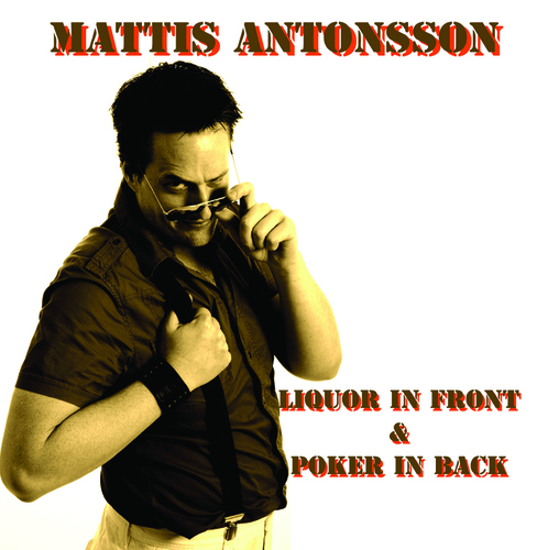 Liquor In Front & Poker In Back Cover Art Blurred Background
