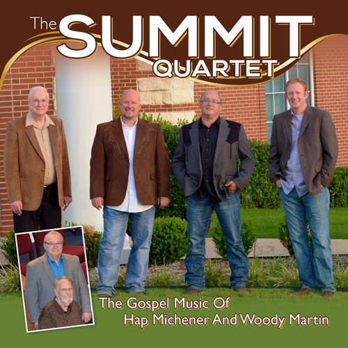 The Gospel Music of Hap Michener and Woody Martin Cover Art Blurred Background