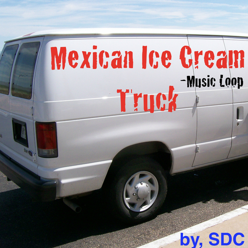Mexican Ice Cream Truck (Music Loop) Cover Art Blurred Background