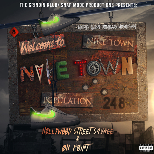 Nike Town Cover Art Blurred Background