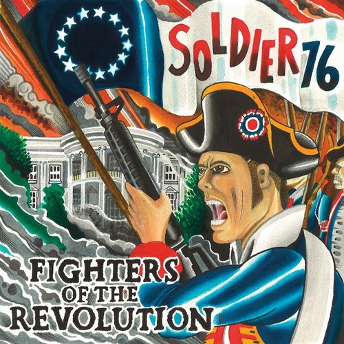 Fighters of the Revolution Cover Art Blurred Background