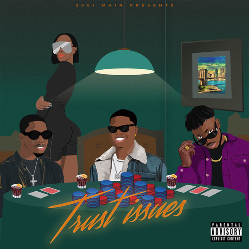 Trust Issues Cover Art Blurred Background