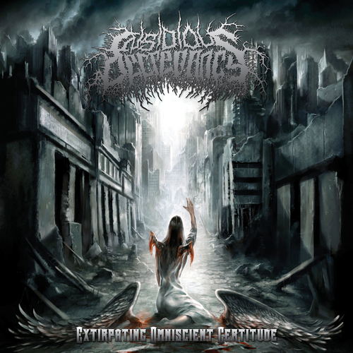 Extirpating Omniscient Certitude Cover Art Blurred Background