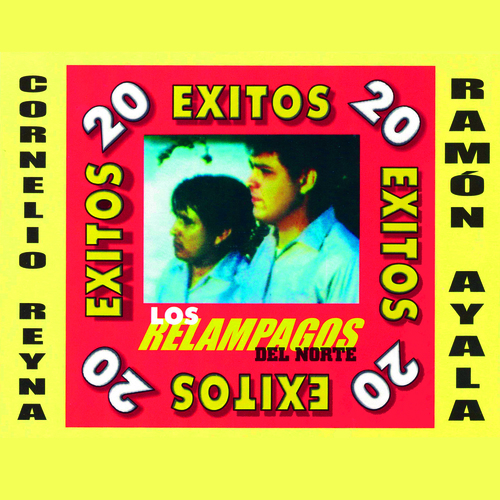 Los Relámpagos del Norte 20 Éxitos Cover Art Blurred Background