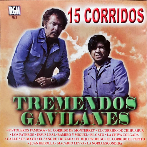 15 Corridos Cover Art Blurred Background