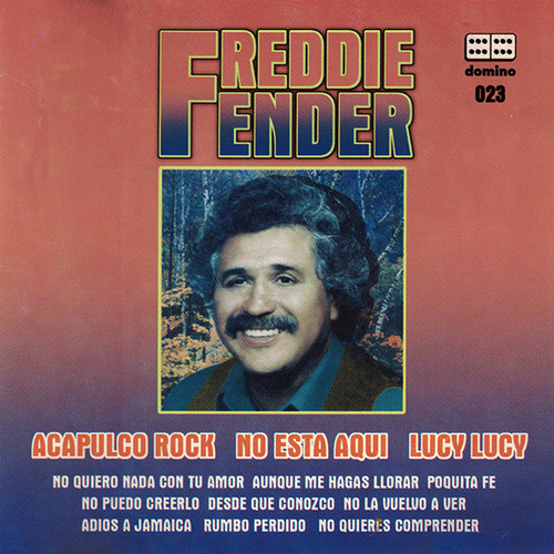 Freddie Fender Cover Art Blurred Background