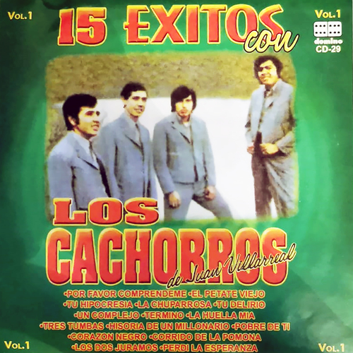 15 Exitos, vol. 1 Cover Art Blurred Background
