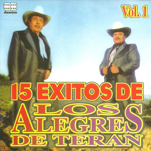 15 Exitos de Los Alegres de Terán, vol. 1 Cover Art Blurred Background
