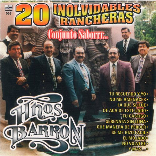 20 Inolvidables Rancheras Cover Art Blurred Background