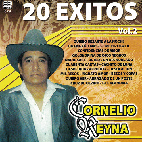 20 Exitos, vol. 2 Cover Art Blurred Background