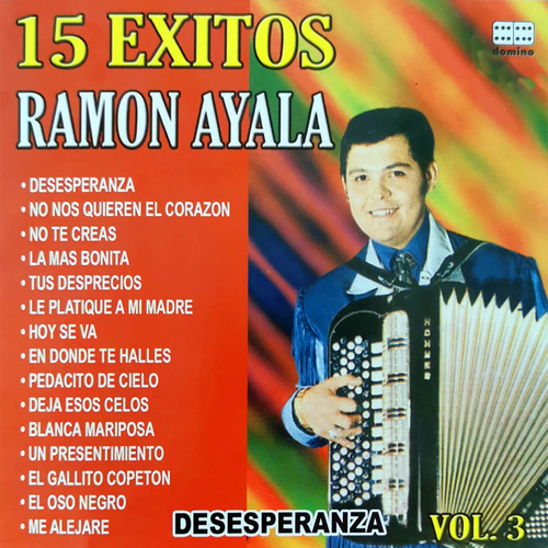 15 Exitos, vol. 3 Cover Art Blurred Background