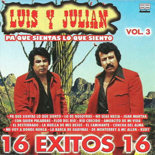 16 exitos de Luis y Julian, vol. 3 Cover Art Blurred Background