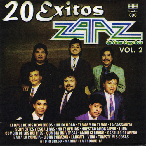 20 Exitos, vol. 2 Cover Art Blurred Background