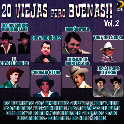 20 Viejas Pero Buenas. vol. 2 Cover Art Blurred Background