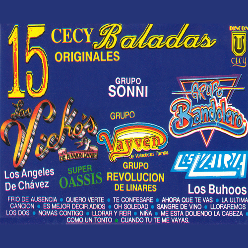 15 Cecy Baladas Cover Art Blurred Background