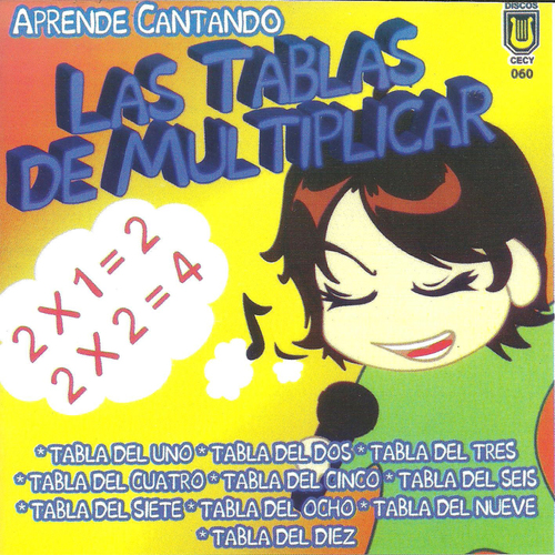 Aprende cantando las tablas de multiplicar Cover Art Blurred Background