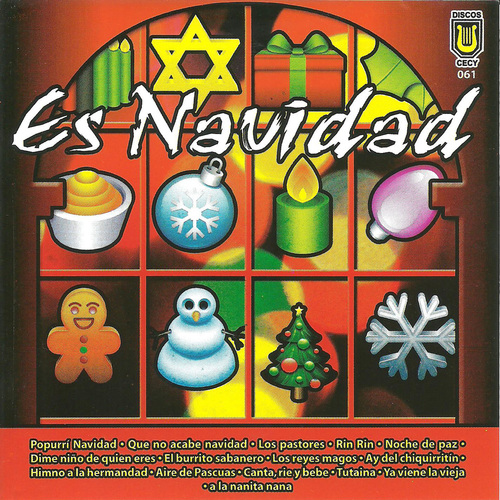 Es Navidad Cover Art Blurred Background