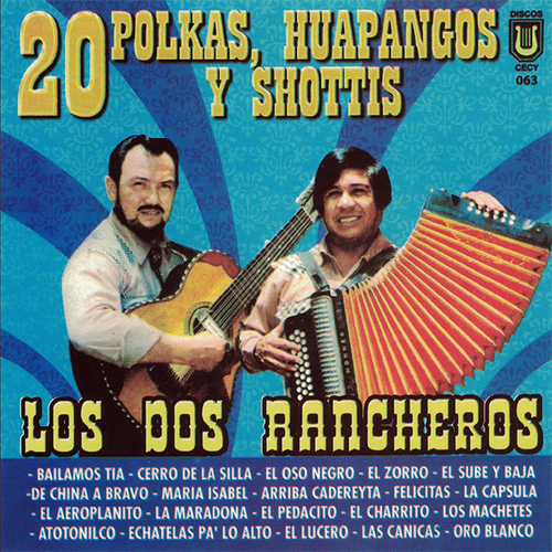 20 Polkas, Huapangos y Shottis Cover Art Blurred Background