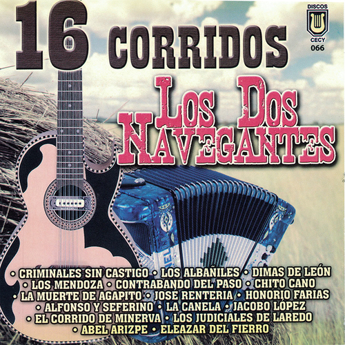 16 Corridos Cover Art Blurred Background