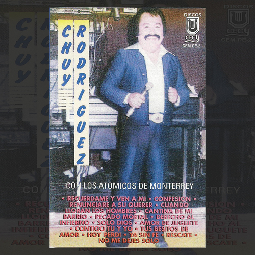 Chuy Rodriguez con Los Atomicos de Monterrey Cover Art Blurred Background