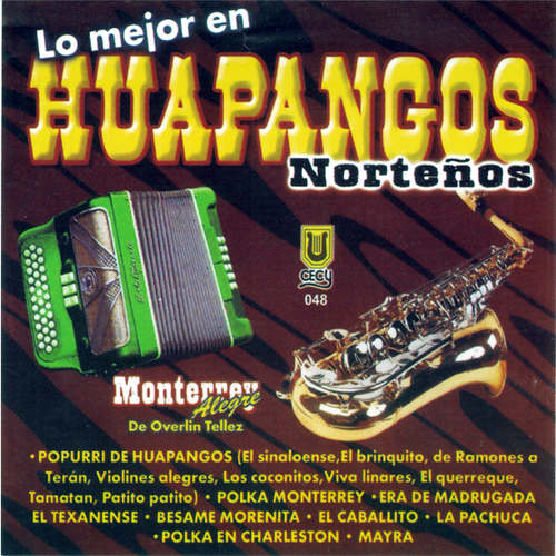 Lo Mejor en Huapangos Norteños Cover Art Blurred Background