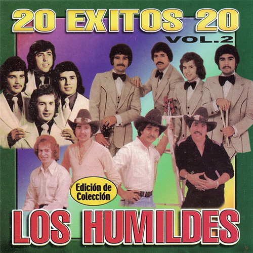 20 Exitos, vol. 2 Cover Art Blurred Background