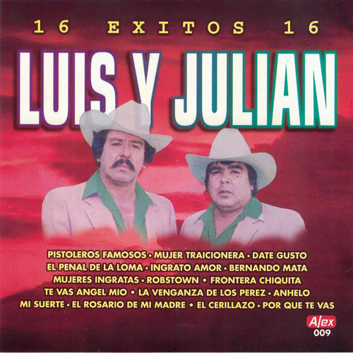 16 Exitos Cover Art Blurred Background