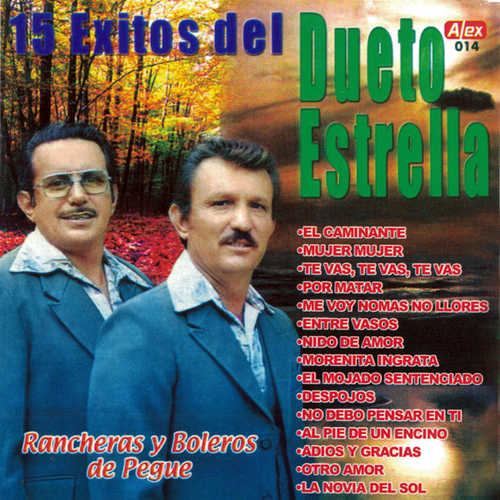15 Exitos del Dueto Estrella Cover Art Blurred Background