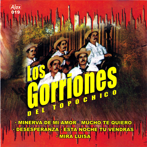 15 Exitos de Los Gorriones del Topo Chico Cover Art Blurred Background