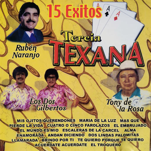15 Exitos Tercia Texana Cover Art Blurred Background