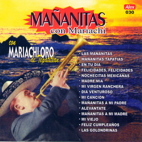 Mañanitas Con Mariachi Cover Art Blurred Background