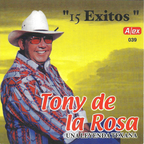 15 éxitos una leyenda texana Cover Art Blurred Background