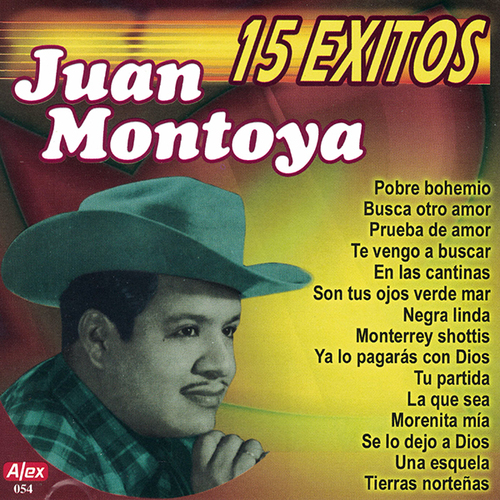 Juan Montoya 15 Exitos Cover Art Blurred Background
